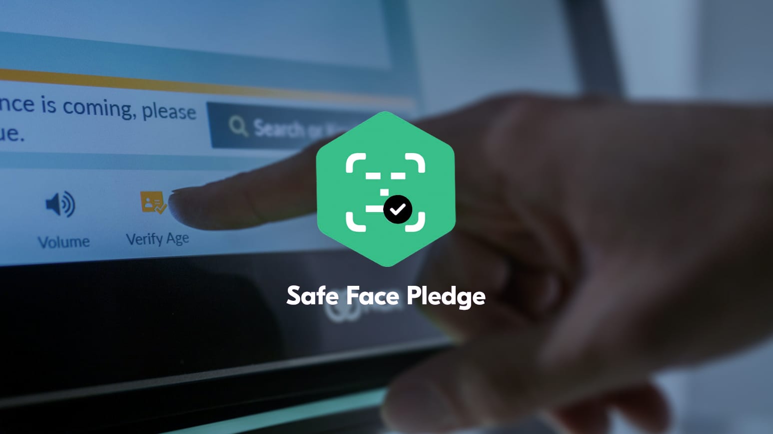 Safe face pledge logo