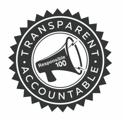 Responsible 100 logo