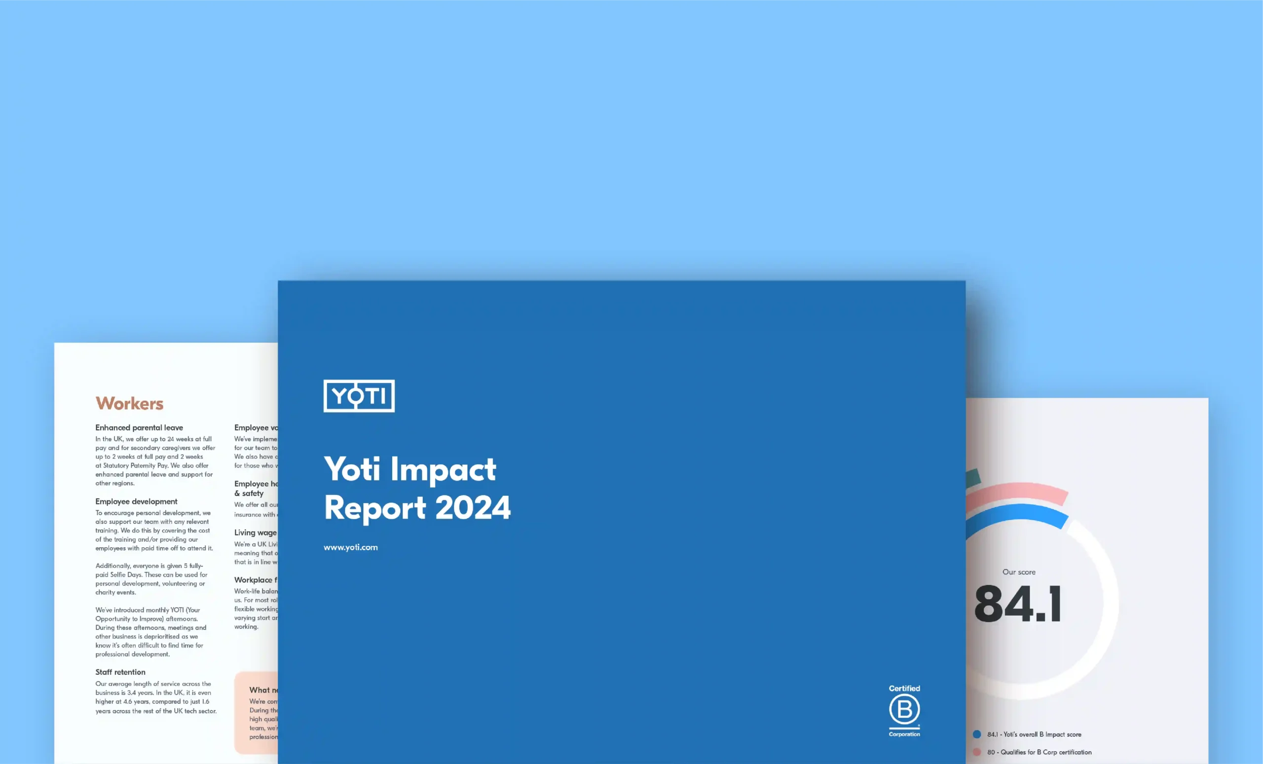 Say hello to our 2024 B Corp Impact Report Preview of the latest B Corp Impact Report