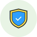 Privacy shield icon