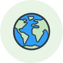 Globe icon