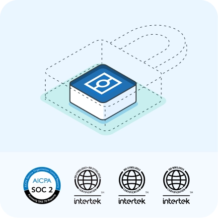 Yoti is SOC2, ISO27001, ISO27701 and ISO9001 certified