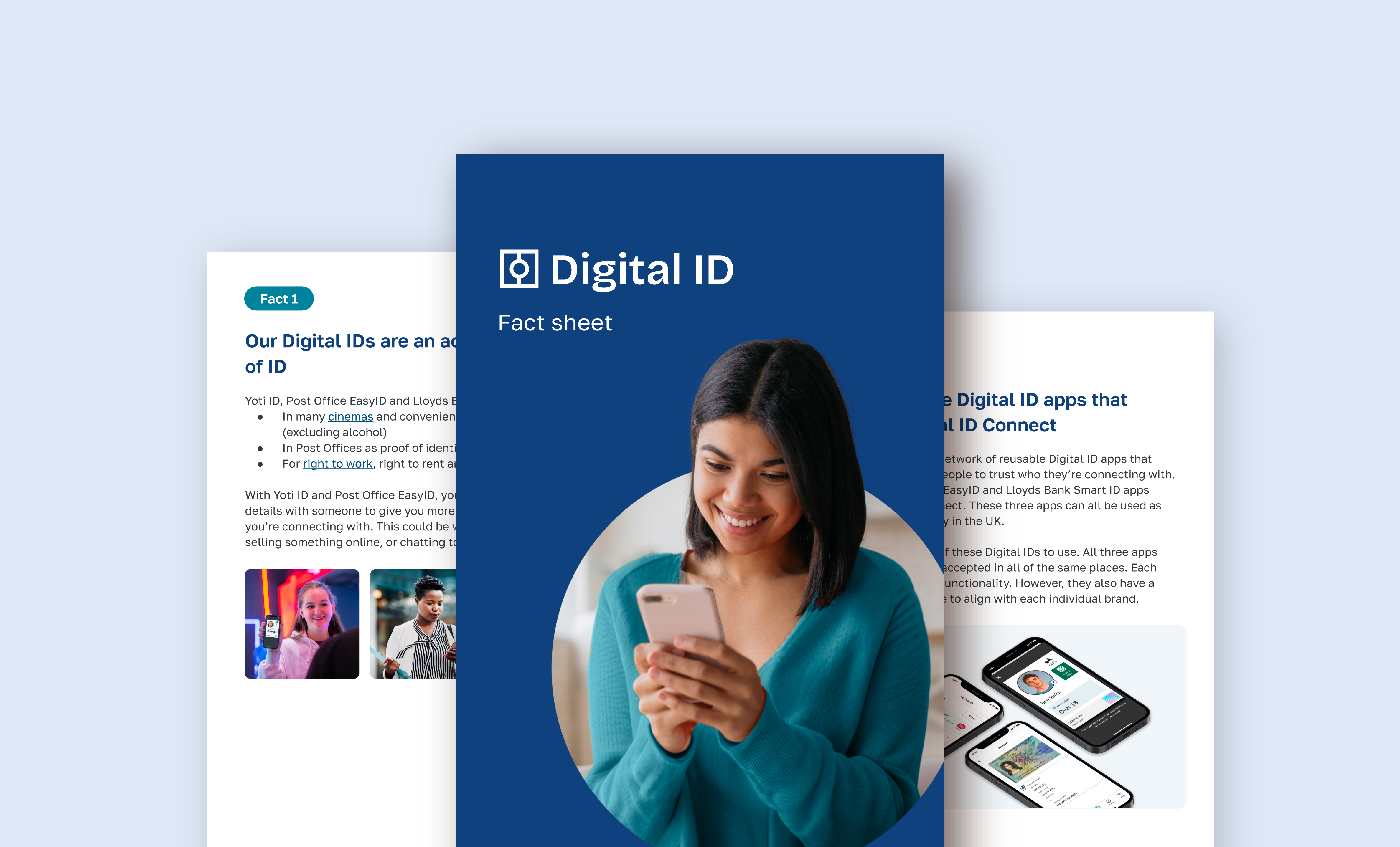 Preview of Yoti's Digital ID fact sheet