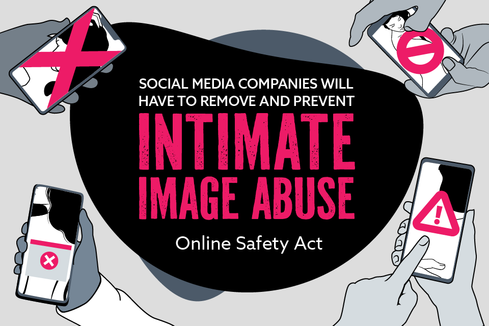 Social media companies will have to remove and prevent intimate image abuse as part of the Online Safety Act