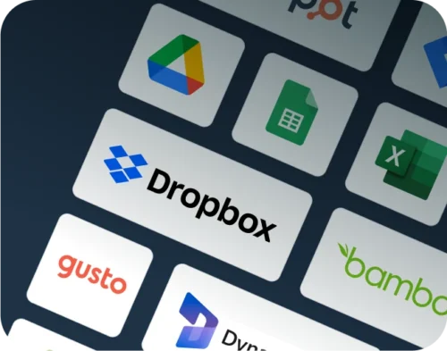 Integrations Image showing potential integrations