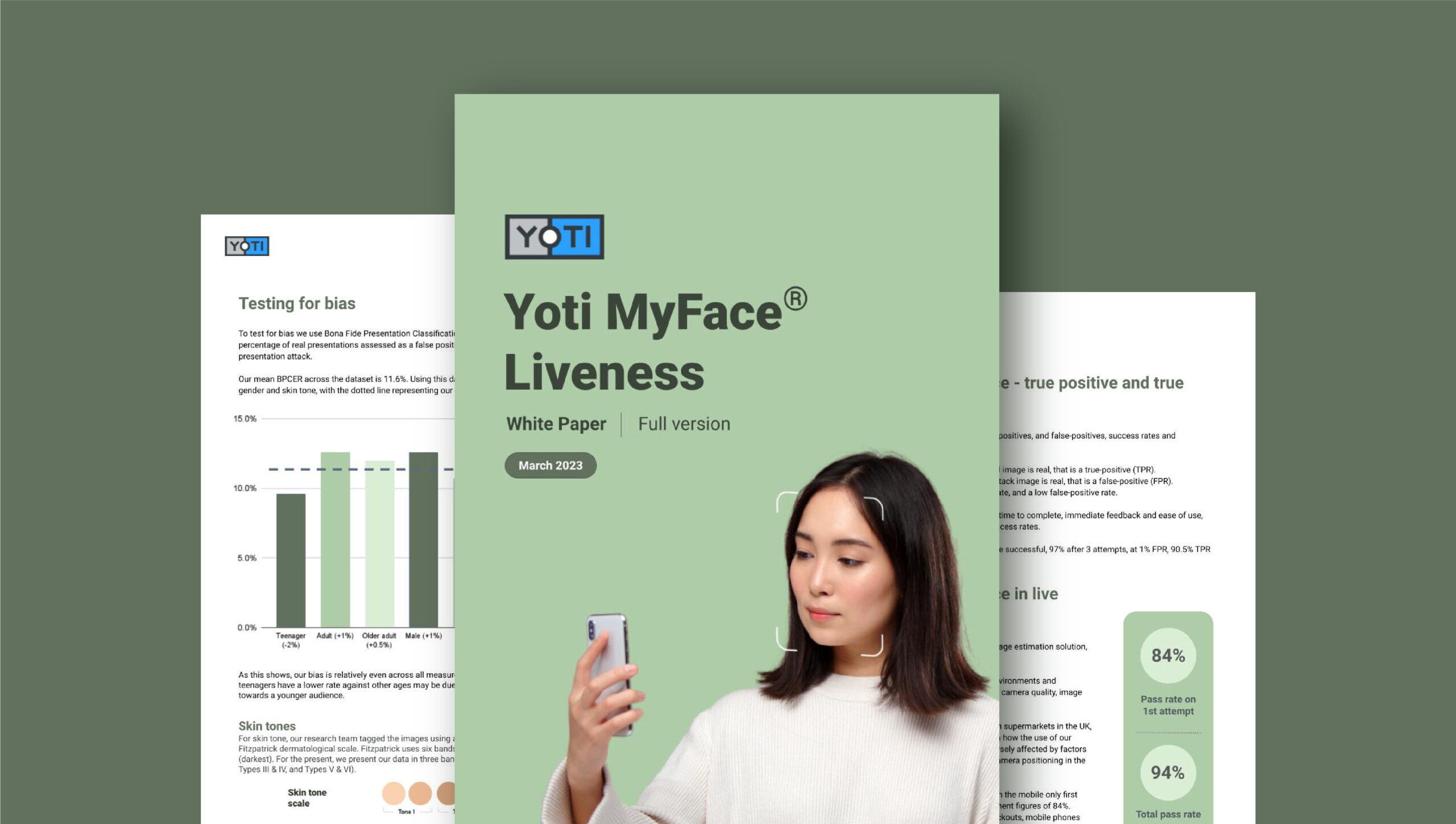 Yoti MyFace liveness white paper Yoti MyFace Livness White Paper document preview